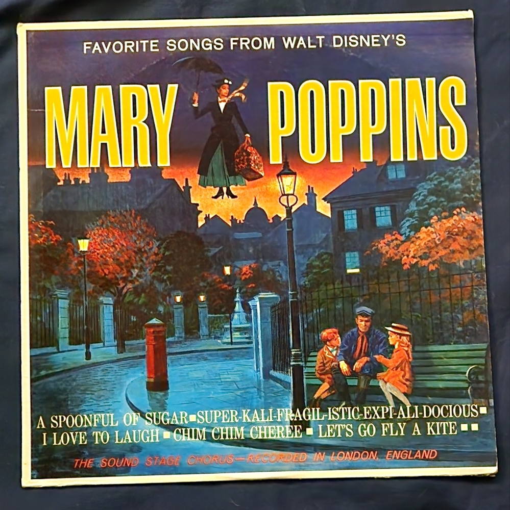 Somerset Mary Poppins 12" Vinyl Record Album